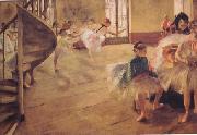 The Rehearsal (nn03) Edgar Degas